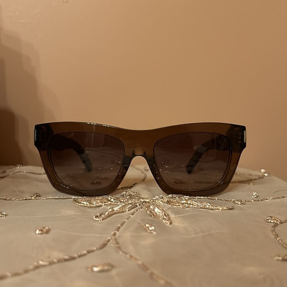 Saint Laurent Brown Sunglasses